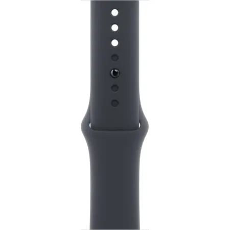 Apple Watch Series SE 2024 44mm Midnight Aluminum Case with Midnight Sport Band S/M