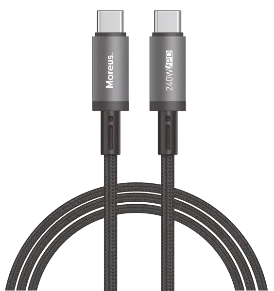 Кабель Moreus Hypercord USB-C to USB-C 240W 1.5m